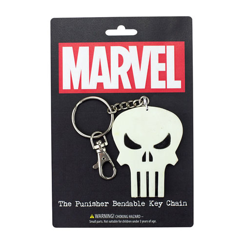 The Punisher Skull 3-Inch Bendable Key Chain